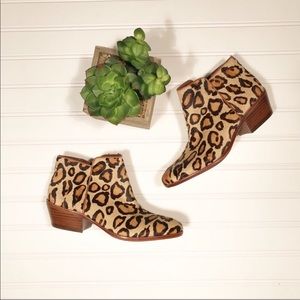Sam Edelman calf hair booties